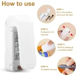 How to use Portable Mini Bag Sealing Machine, Heat Plastic Bag Sealer shop Kenya