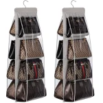 Organised Closet Wardrobe Closet Transparent Handbag Organizer nairobi kenya