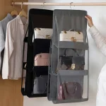 Beautiful Wardrobe Closet Transparent Handbag Organizer Homeways Kenya