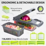 Best Selling Multifunctional Kitchen Vegetable Chopper Slicer Dicer Cutter