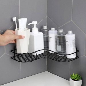 Best Corner Space Bathroom Shelf Organizer Shampoo Storage Rack Homeways Kenya