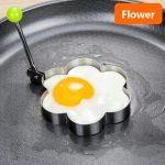 Flower Shape Stainless Steel Egg & Pancake Shaper Rings