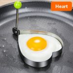 Heart Shape Stainless Steel Egg & Pancake Shaper Rings