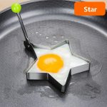 Star Shape Stainless Steel Egg & Pancake Shaper Rings