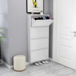 Beautiful Slim Shoe Storage Cabinet