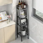 Black H1480 4-Tier Ladder Display Shelf & Bookshelf Bookcase