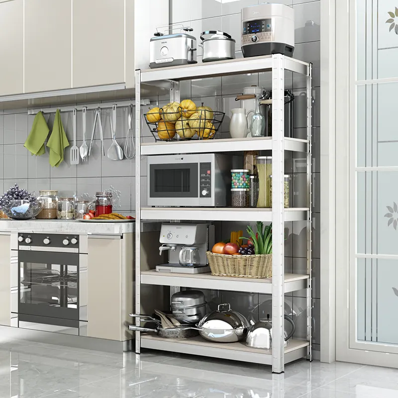 Kitchen Organiser Multifunctional Boltless Storage Shelf for Living Room, Kitchen, Bookshelf